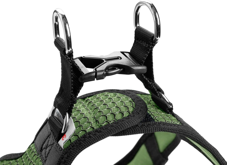 Dog Harness Hunter Comfort Green S 42-48 Cm