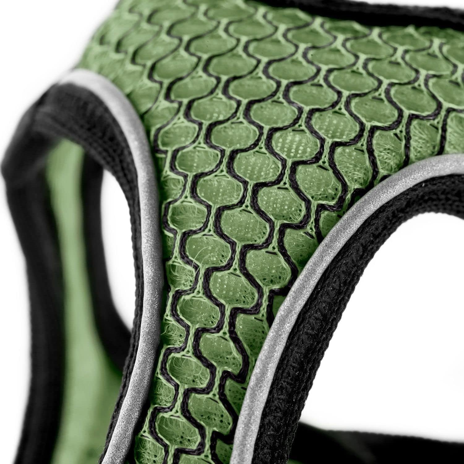 Dog Harness Hunter Comfort Green S 42-48 Cm