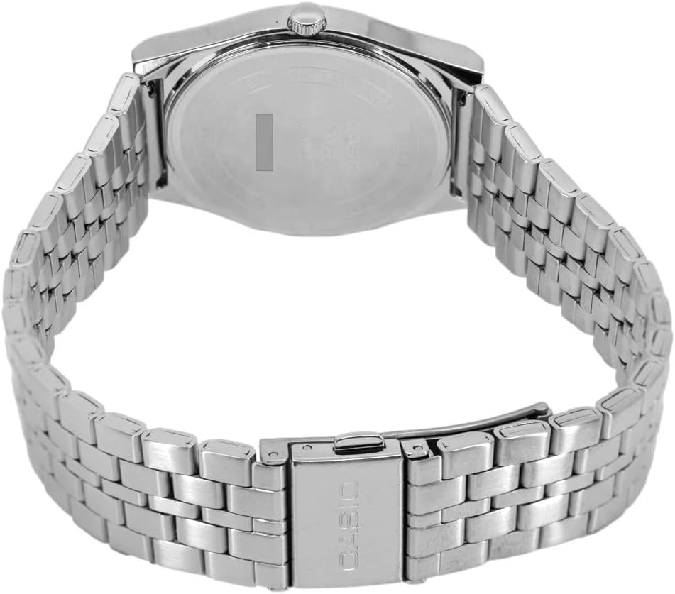 Casio Men Analogue Quartz Watch with Stainless Steel Strap MTP-B145D-9AVEF