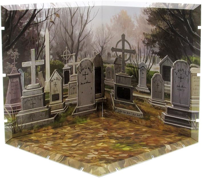 Dioramansion 150 pour figurines Nendoroid et Figma Graveyard 2