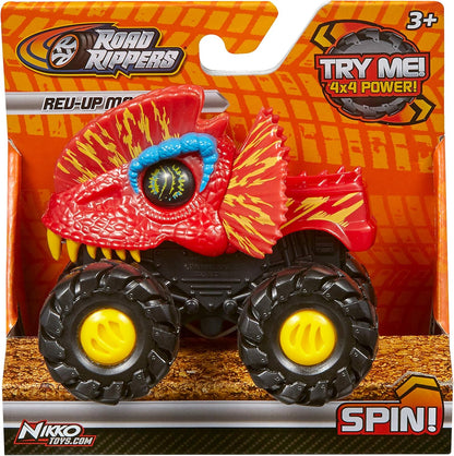 Nikko - Road Rippers Car Rev-Up Monsters - Dilophosaurus