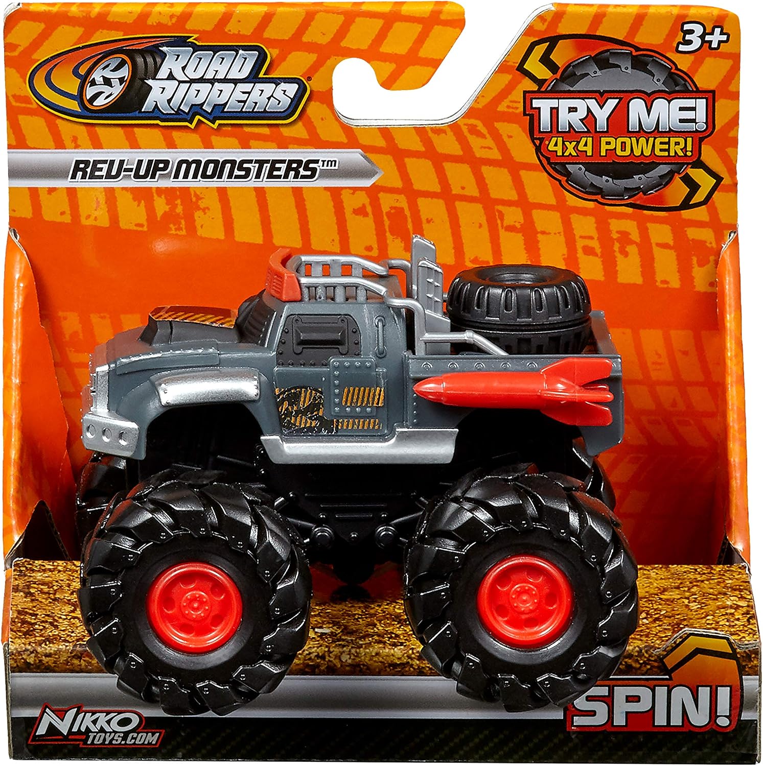 Nikko - Road Rippers Car Rev-Up Monsters - Mad Destruction