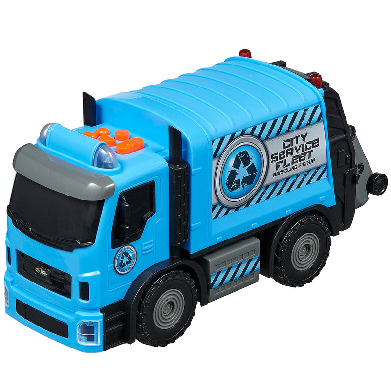 Nikko - Road Rippers Car City Service Fleet - Recycle Truck 28 cm Blue