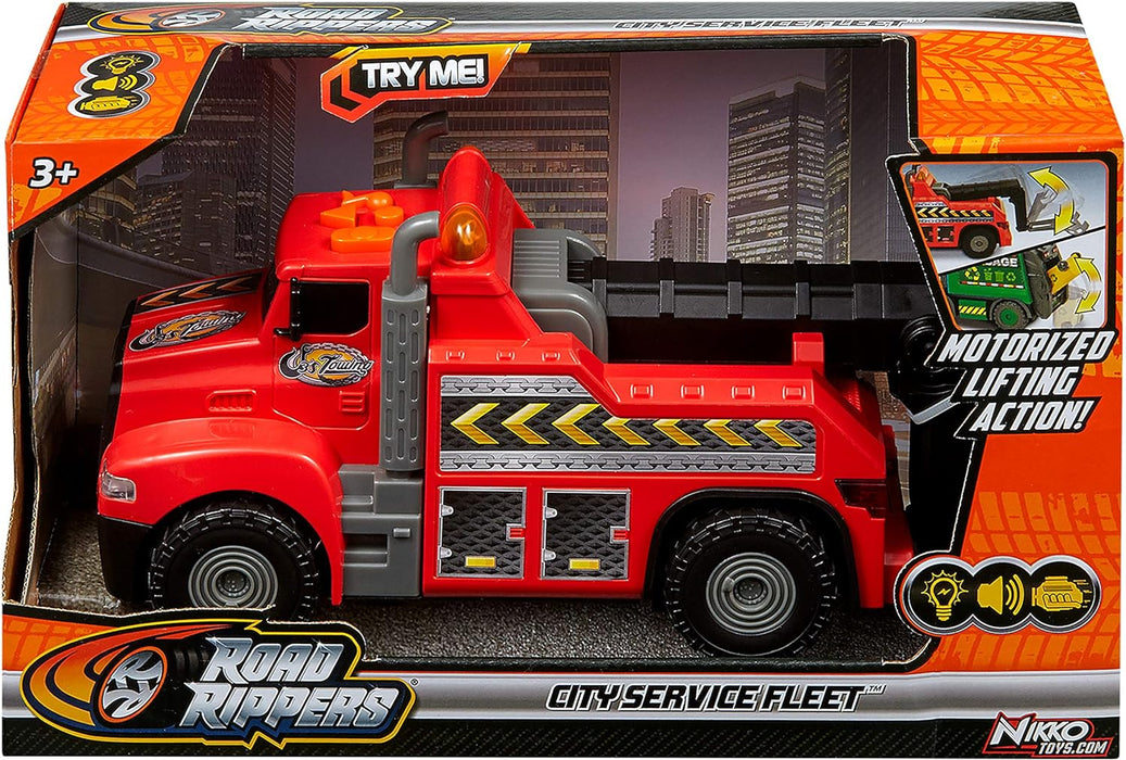 Nikko - Road Rippers Car City Service Fleet - Tow Truck