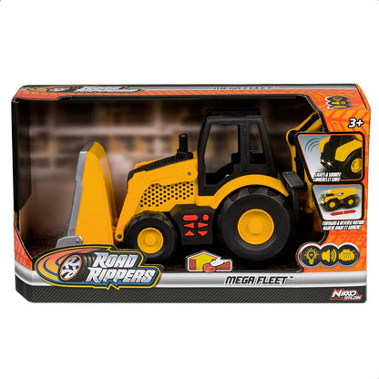 Nikko 30274 Mega Fleet Light and Sound 12"-30 cm Backhoe