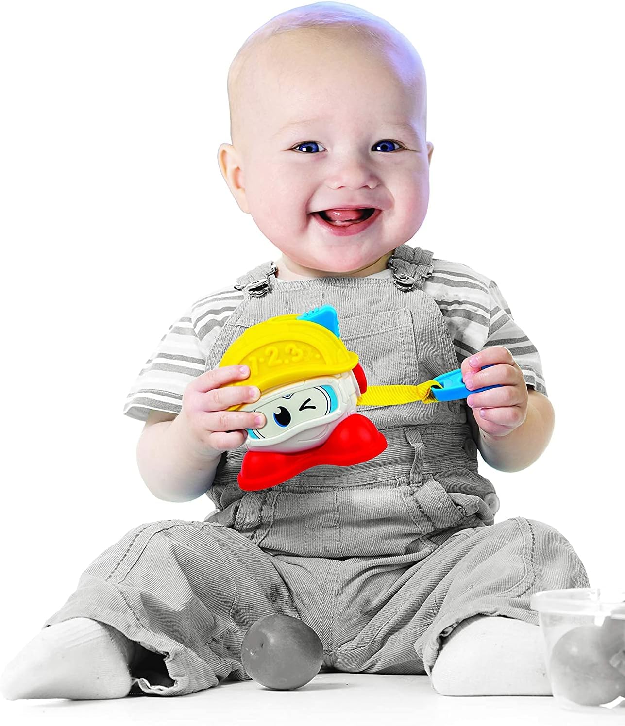 Winfun Little Builder Tool Set |Interactive Tape Measure, Hammer And Drill With Lights And Sound Effects | Suitable For Boys And Girls Ages 6 Months And Up