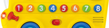 winfun Animal Sounds Bus | Musical Pull Along Bus With Interactive Animal Sound Effect Buttons | Suitable For Boys And Girls Ages 6 Months And Up Multicolor 000676