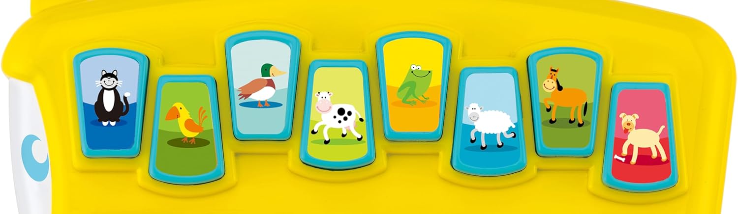 winfun Animal Sounds Bus | Musical Pull Along Bus With Interactive Animal Sound Effect Buttons | Suitable For Boys And Girls Ages 6 Months And Up Multicolor 000676