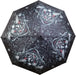 Spiral - In Goth We Trust - Compact Travel Umbrella with Auto Open & Close - L