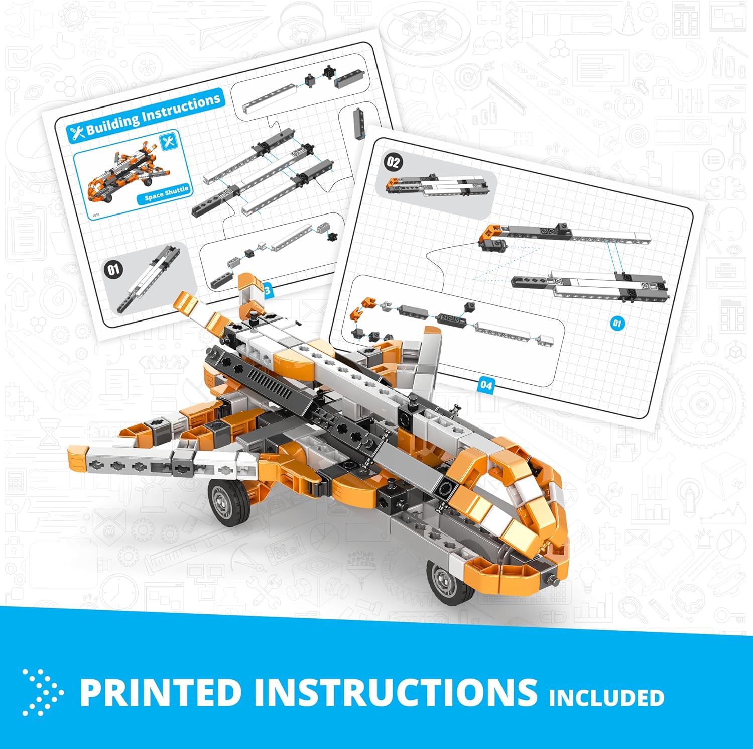 Engino IN41 Inventor Mechanics and Construction Toy