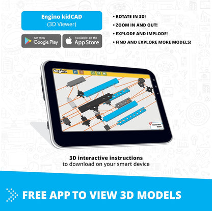 Engino IN41 Inventor Mechanics and Construction Toy