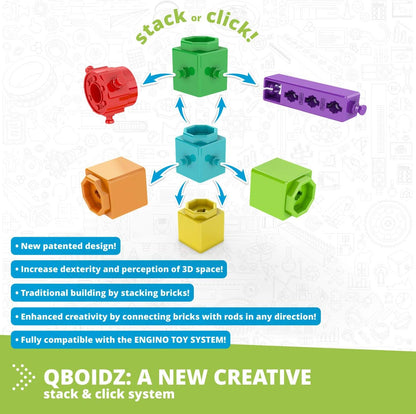 Engino - Creative Engineering 10 In 1 Maker Junior