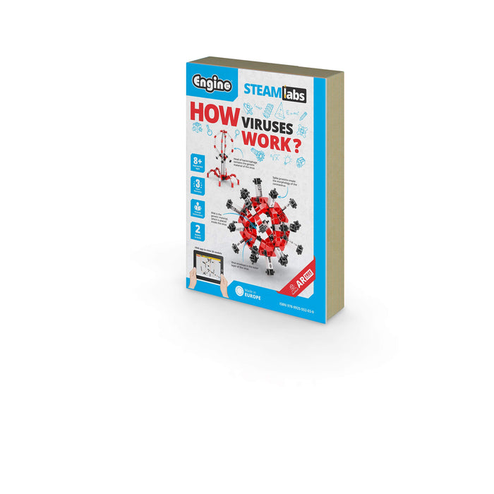 Engino - STEAM Labs Toys - How Microbiology work? | Educational Science Kits for kids | Guided Experiment & Activities kit