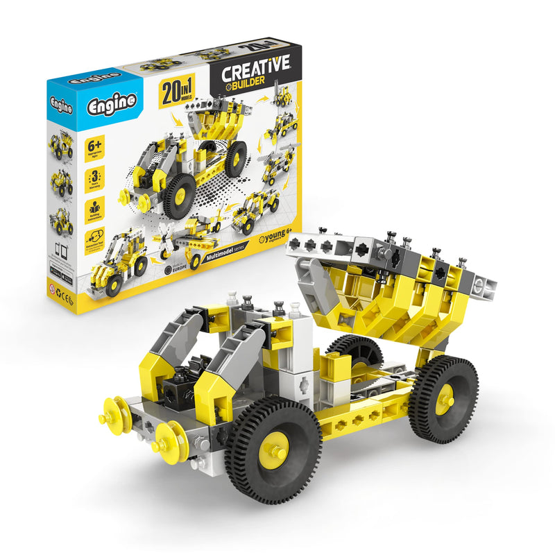 Engino Creative Builder Multimodel Series 20 in 1 Engineering Toy Set One Size