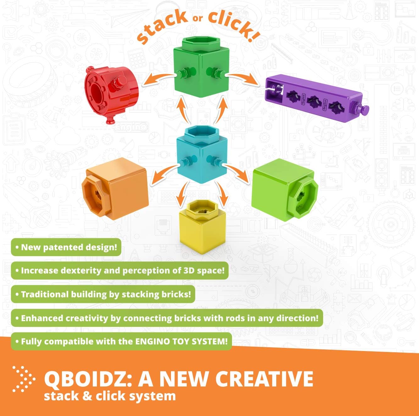 Engino STL14 Steam Labs Toy Book, Multicolour