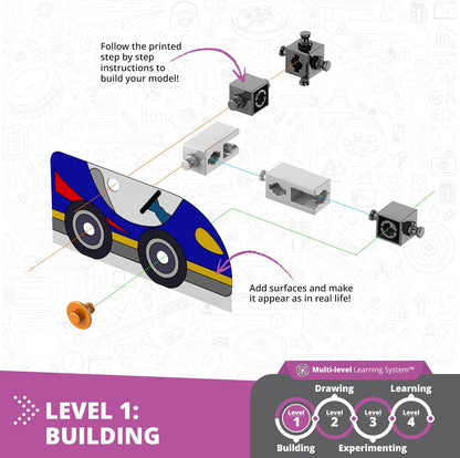Engino - STEAM Labs Toys - How Inertia works? | Educational Science Kits for kids | Guided Experiment & Activities kit