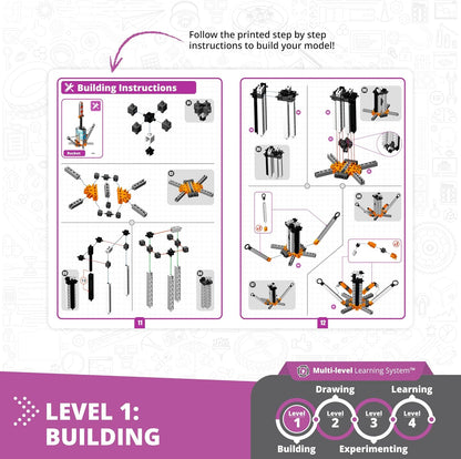 Engino - STEAM Labs Toys - How Inertia works? | Educational Science Kits for kids | Guided Experiment & Activities kit
