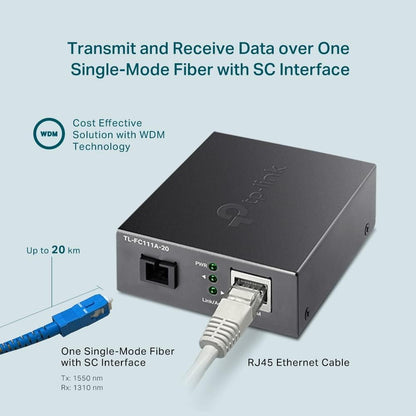 TP-Link Nek FC111A-20 Fiber Converter