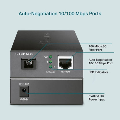 TP-Link Nek FC111A-20 Fiber Converter