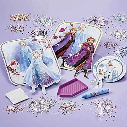 Totum Disney Frozen II 2-in-1 Jewellery Making Creative Set in Gift Box, Multicolor, 682115 2-in-1 Creativity Set