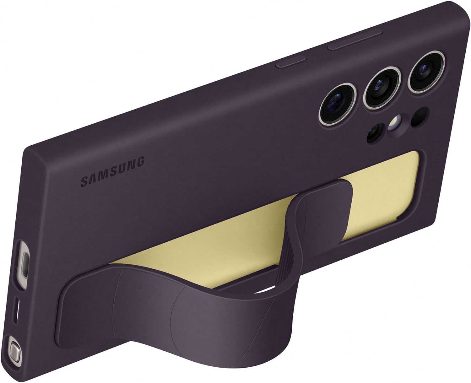 Samsung Galaxy Official S24 Ultra Standing Grip Case, Dark Violet Dark Violet S24 Ultra Standing Grip Case