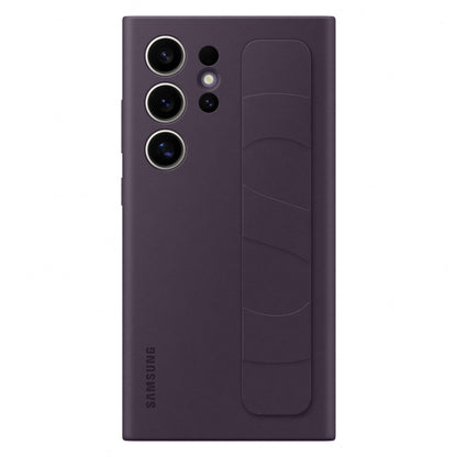 Samsung Galaxy Official S24 Ultra Standing Grip Case, Dark Violet Dark Violet S24 Ultra Standing Grip Case