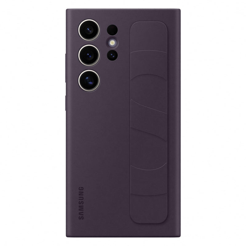 Samsung Galaxy Official S24 Ultra Standing Grip Case, Dark Violet Dark Violet S24 Ultra Standing Grip Case