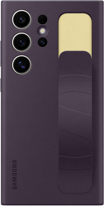 Samsung Galaxy Official S24 Ultra Standing Grip Case, Dark Violet Dark Violet S24 Ultra Standing Grip Case