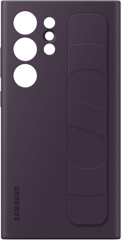 Samsung Galaxy Official S24 Ultra Standing Grip Case, Dark Violet Dark Violet S24 Ultra Standing Grip Case