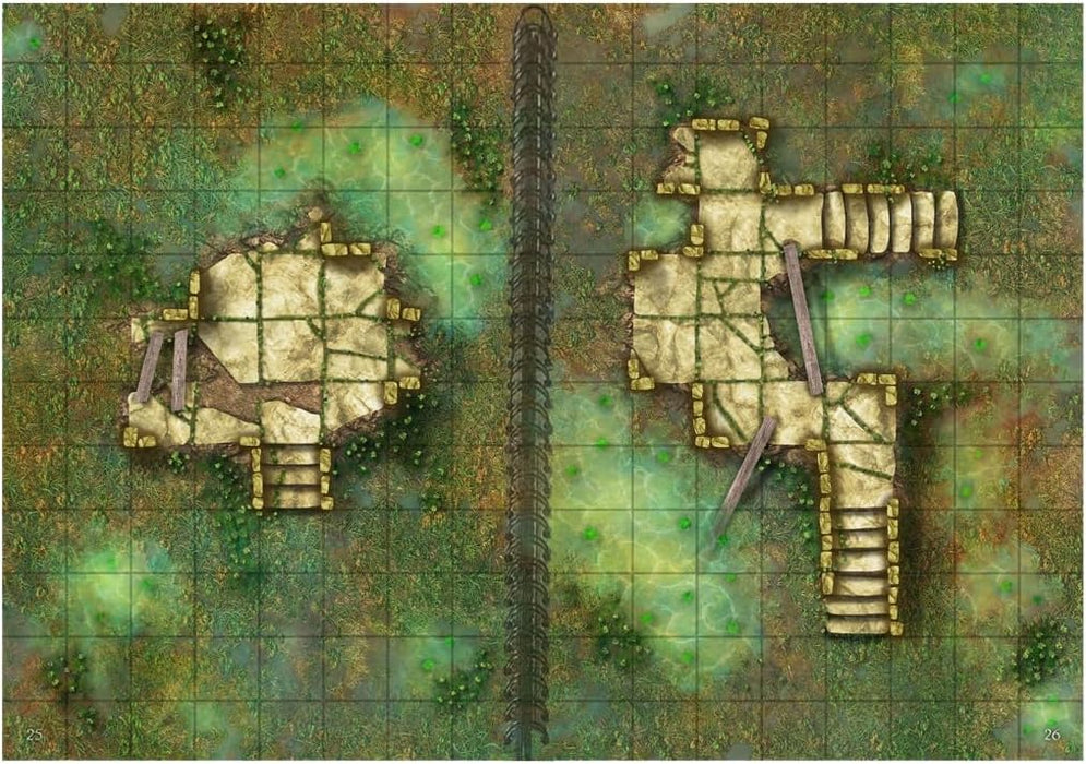 Big Book of Battle Mats Wilds, Wrecks & Ruins