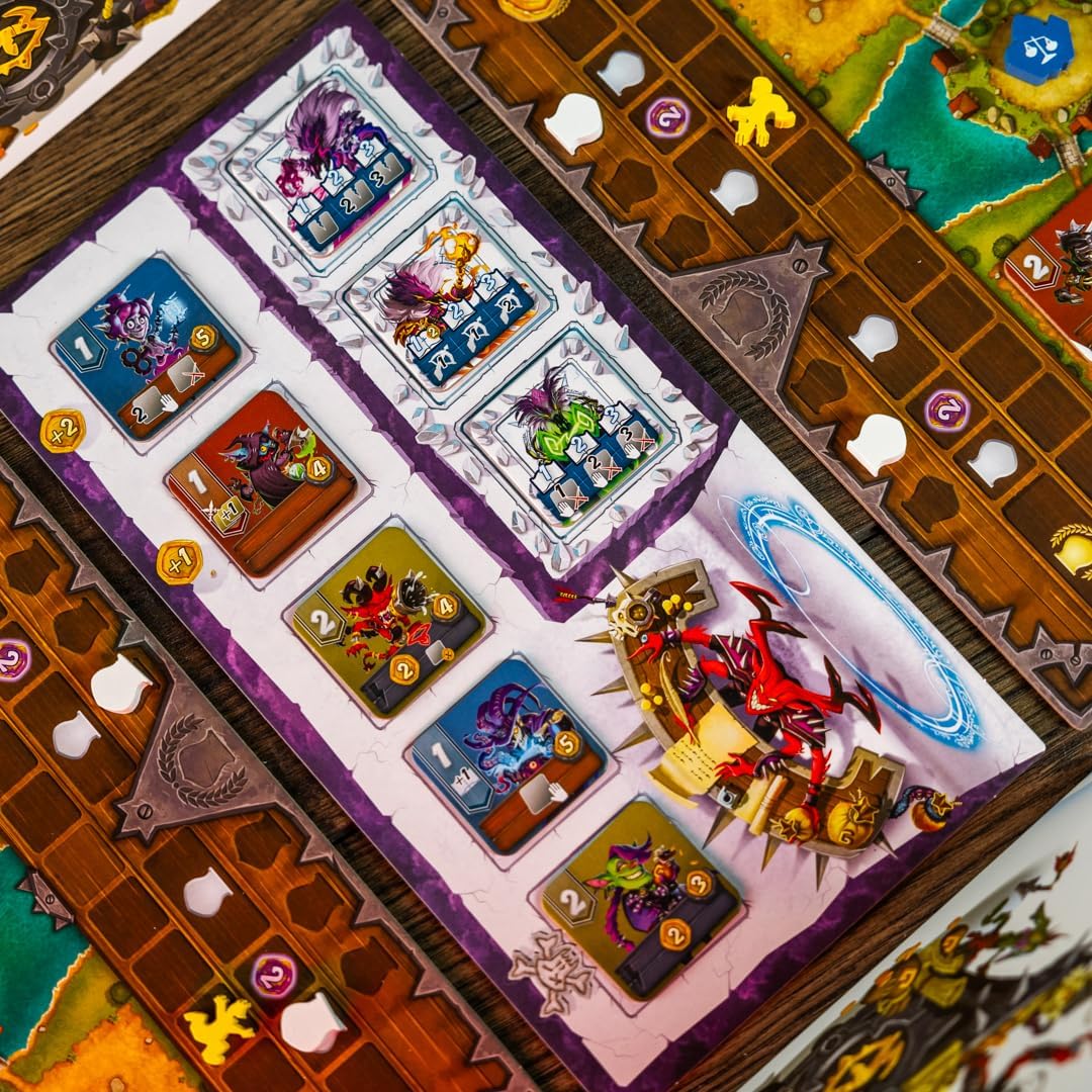 Evil Corp | Tile Laying Board Game | Strategic Board Game for Adults | 2 to 4 Players | 60 Minutes