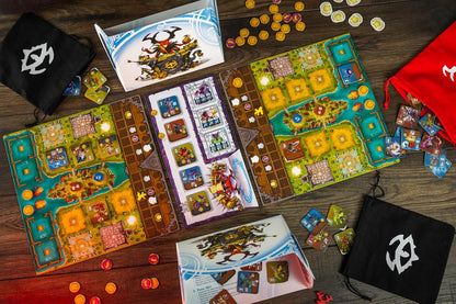 Evil Corp | Tile Laying Board Game | Strategic Board Game for Adults | 2 to 4 Players | 60 Minutes