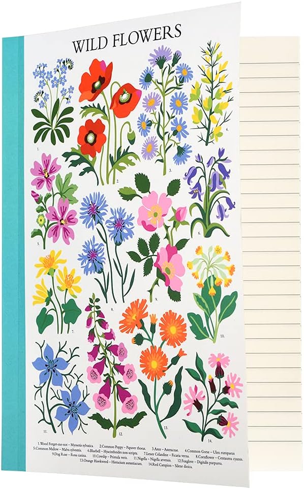 Wild Flowers - Cuaderno (A5
