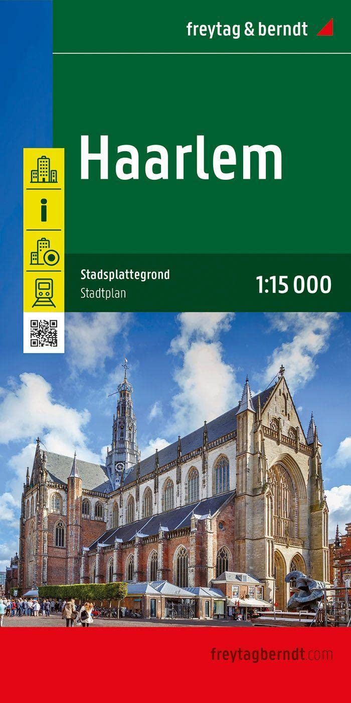 Haarlem: Stadsplattegrond schaal 1 : 15.000 (F&B Stadsplattegrond NL