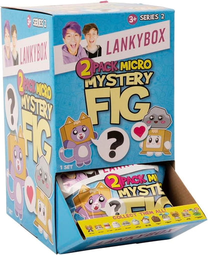 LankyBox 22202 Mystery Micro 2 Pack, Series 2, Collectible Mini Figures, Ultra-Rare Editions, Officially Licensed Merch-STYLES MAY VARY