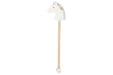GOKI- Caballito de Palo, Estrellita No Aplica Madera, Multicolor, Small/Medium (53806