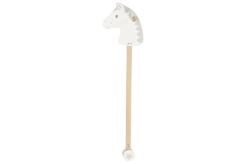 GOKI- Caballito de Palo, Estrellita No Aplica Madera, Multicolor, Small/Medium (53806