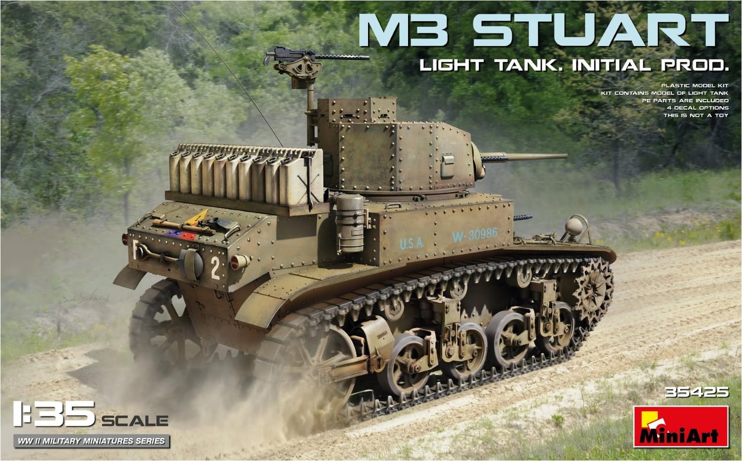 Miniart MIN35425 Scale Model kit, Molded Color