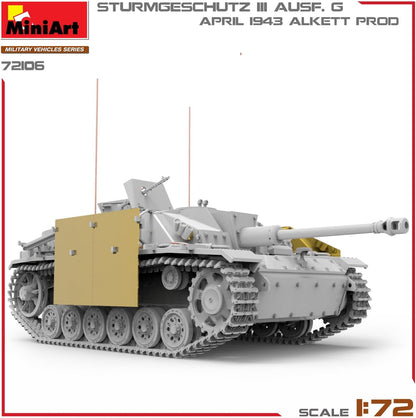Miniart MIN72106 Scale Model kit, Molded Color