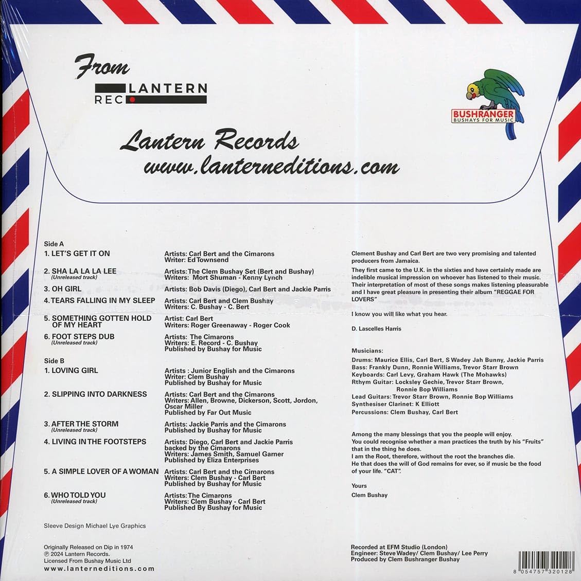 reggae for lovers (rsd 2024