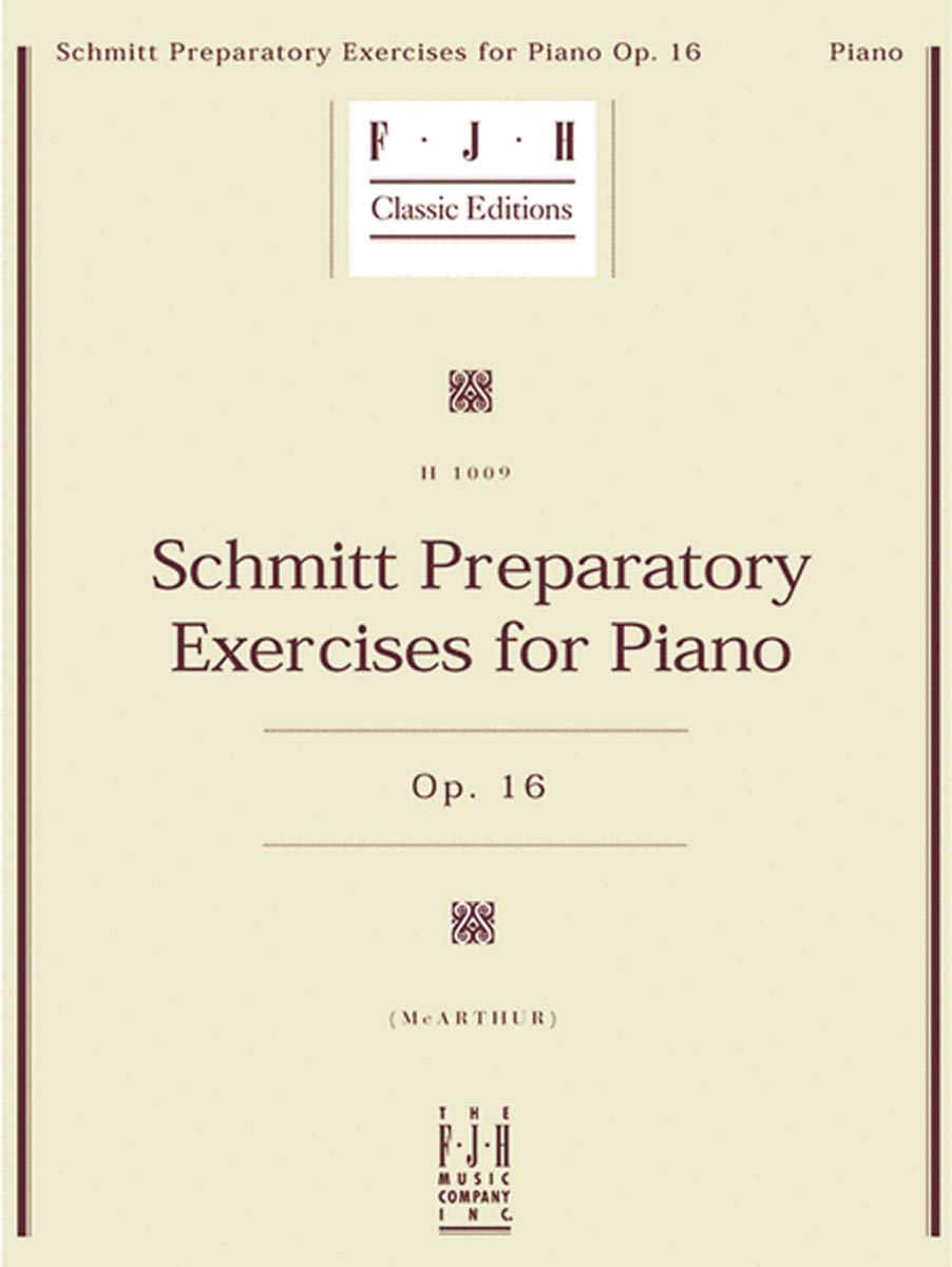 Preparatory Exercises For Piano Op.16