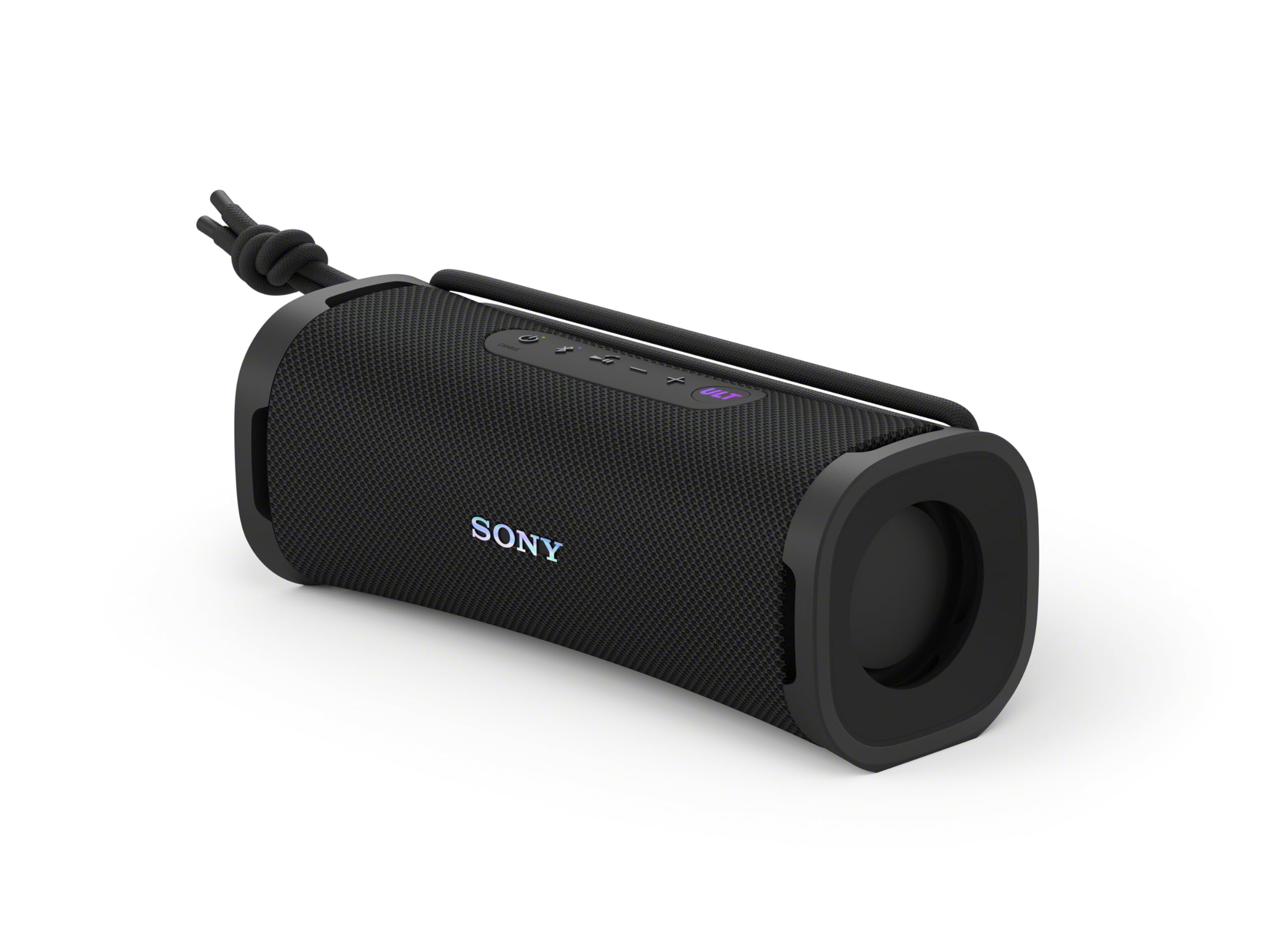 Sony ULT FIELD 1 - Draadloze Bluetooth speaker met ULT POWER SOUND, Ultieme diepe bas, IP67, Waterdicht, Stofdicht, Schokbestendig, Batterij voor 12 uur, Heldere gesprekskwaliteit - Zwart