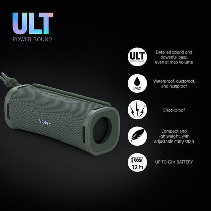 Portable Bluetooth Speakers Sony Ult Field 1 Green