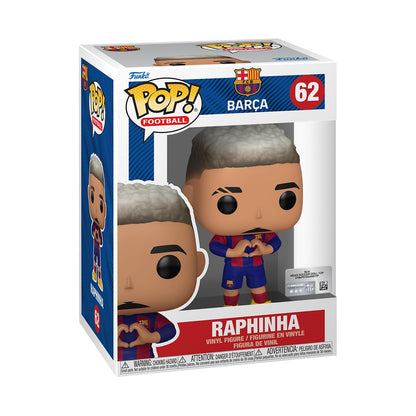 Funko POP! Football: Barcelona - Raphinha - Barcelona FC - Collectable Vinyl Figure - Gift Idea - Official Merchandise - Toys for Kids & Adults - Sports Fans