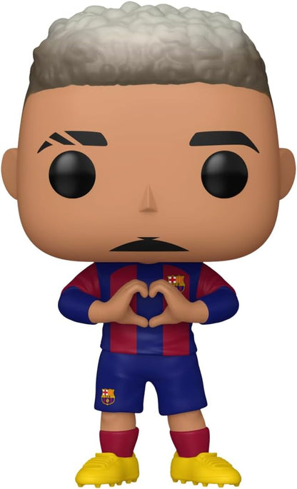 Funko POP! Football: Barcelona - Raphinha - Barcelona FC - Collectable Vinyl Figure - Gift Idea - Official Merchandise - Toys for Kids & Adults - Sports Fans