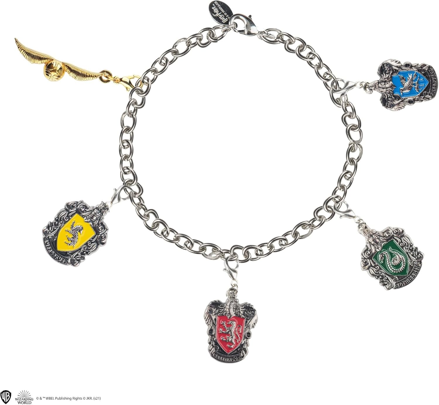 Set de 2 Charms Quidditch (Snitch Dorada y escoba