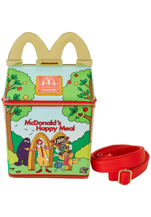 Loungefly McDonald's Vintage Happy Meal Figural Crossbody Bag One Size