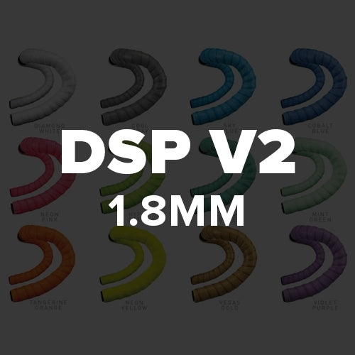 Lizard Skins Bartape Lizard Skin DSP V2 1.8mm, Negro, Unisex Adulto, Jet Black, Talla única