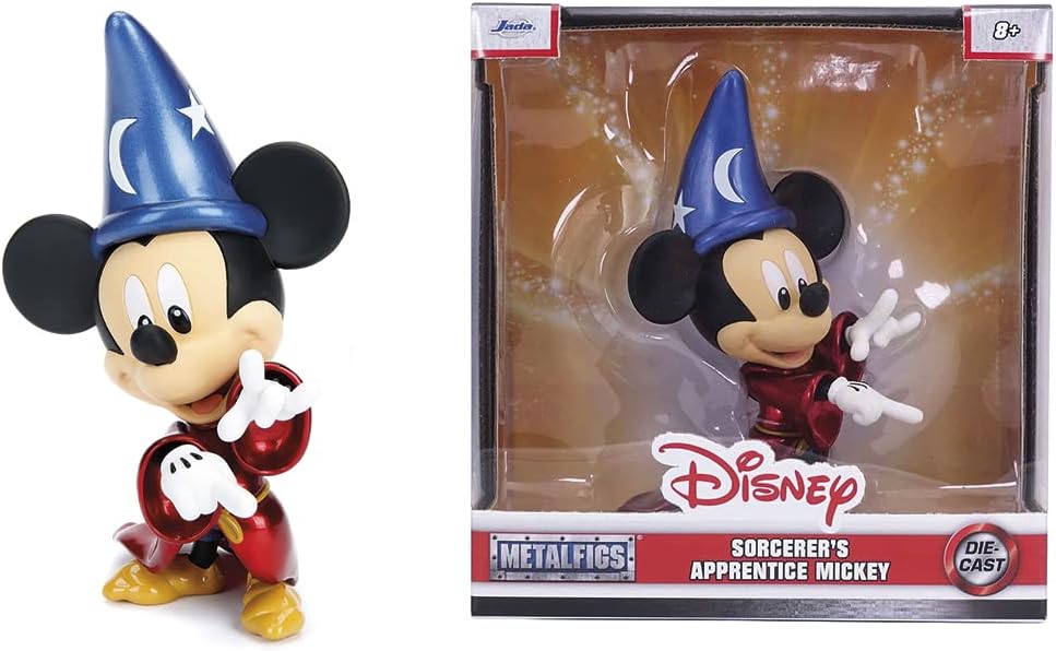 Jada- Mickey Wizard Figurine Minnie Mouse Figuras, muaré, Multicolor, Medium (7/253076001