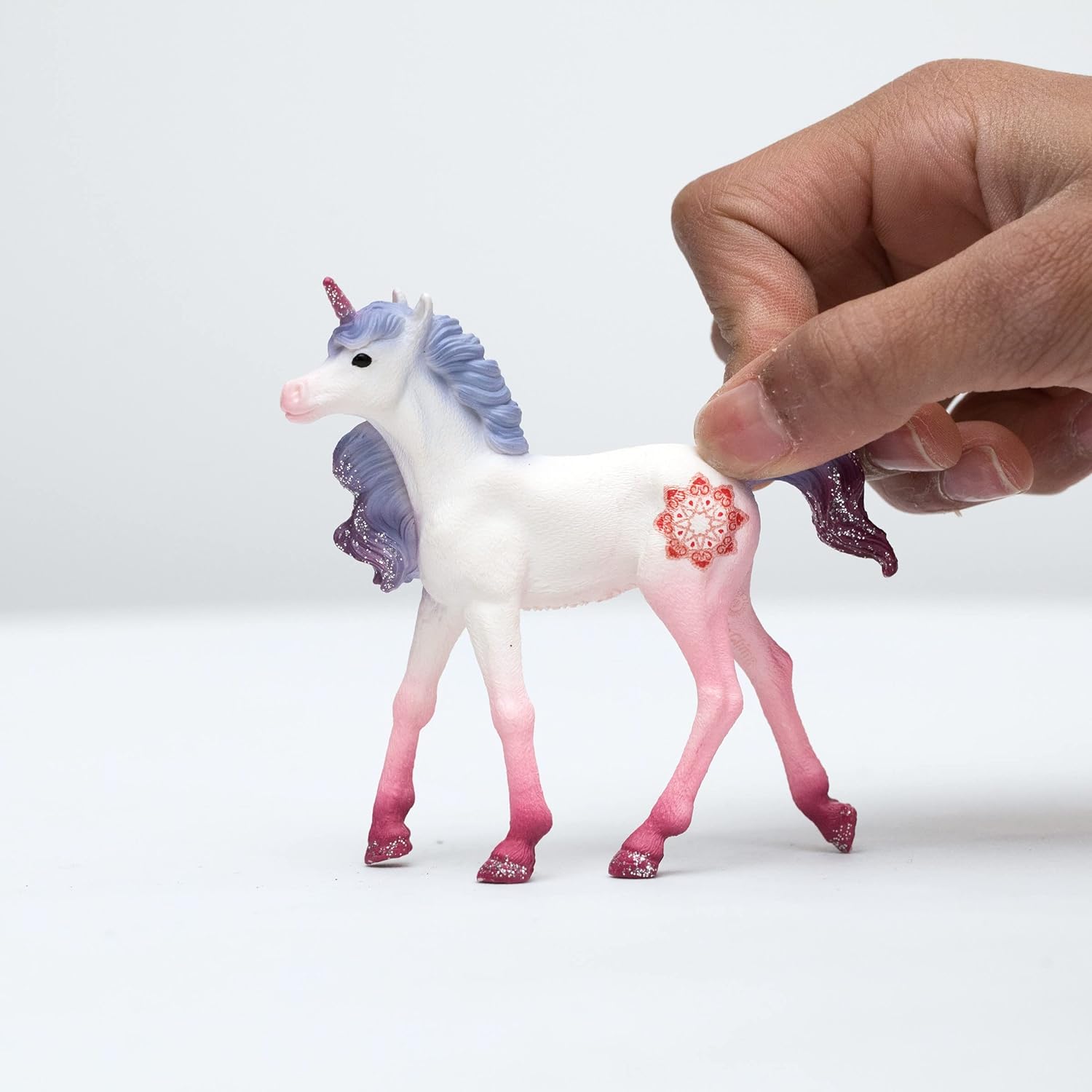 SCHLEICH 70716 Mandala Unicorn Foal bayala Toy Figurine for children aged 5-12 Years